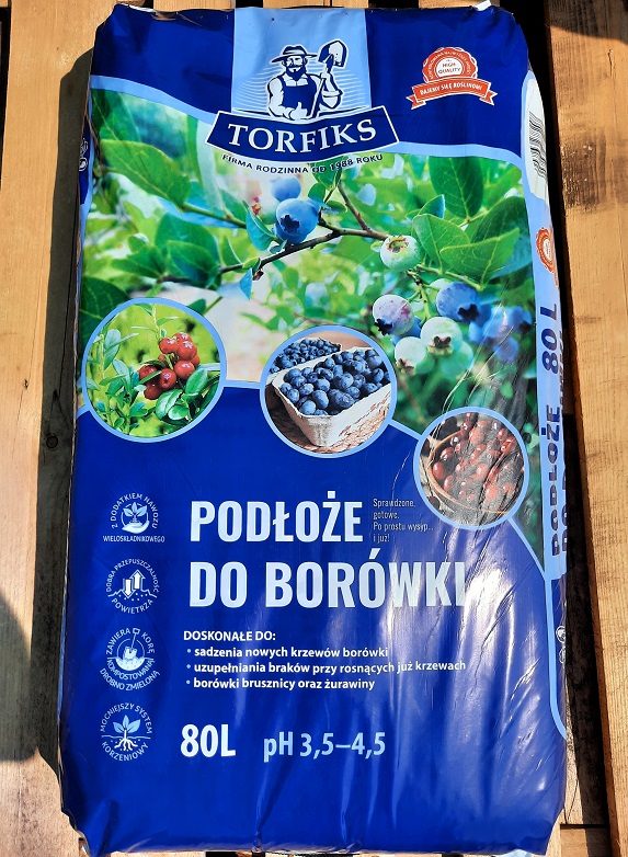 Podłoże do borówki Opakowania